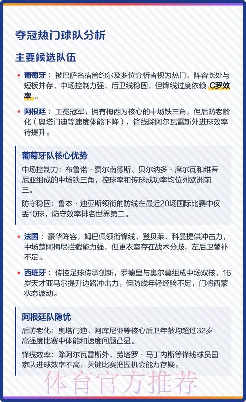 2026年世界杯夺冠热门解析与竞猜开户全攻略 2026年世界杯夺冠热门解析与竞猜开户全攻略